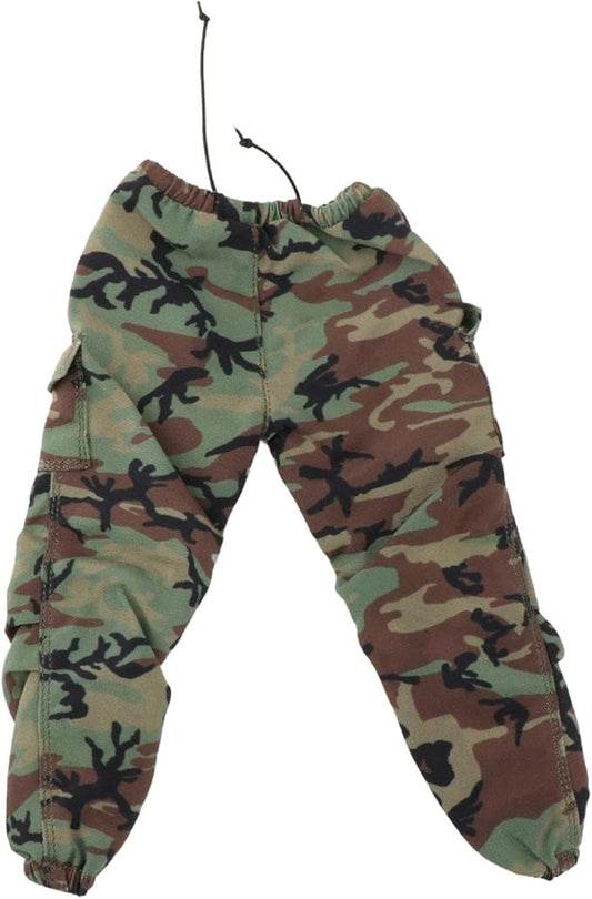 1/6 Male Figure Doll Clothes Costume Pants, Handmade, Collectible Action Figures Clothes for 12'' Figures Accessories Clothes, Green