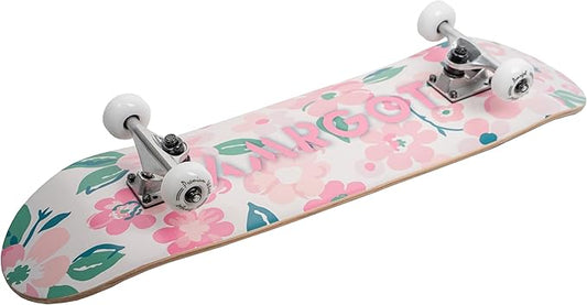 Skateboards for Beginners,31 * 8 inches Complete Skateboards for Kids,Boys,Girls and Adults,7 Layer Maple Wood,Double Kick Deck Concave Standard and Tricks Skateboard