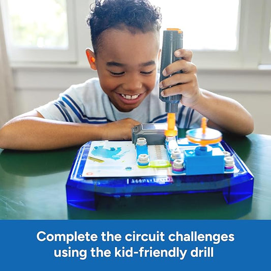 Educational Insights Design & Drill Adventure Circuits, STEM Toy, 63 Pieces, Ages 5+