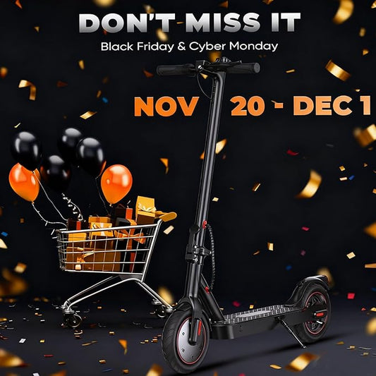 Electric Scooters - Electric Scooter for Kids, 500W/1000W/1500W Motor, 18/25/28 MPH Top Speed, 8.5'' /9.3'' /10'' Tires, 21/28 Miles Long Range, Portable E Scooter for Adults and Teens