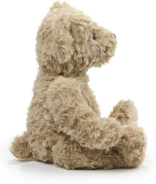 Plushland Classic Teddy Bear Stuffed Animal Plush Toys, Small Brown Plush Bear - Home Party Plushies Decoration, for Kids and Adults - 10 Inches (Curly)