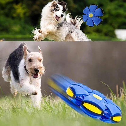 Magic Ball, Magic Bouncing Metaball, Dual Form Freely Switchable Magic Ball Toy with 6 Light, Parent-Child Interaction (Pink)