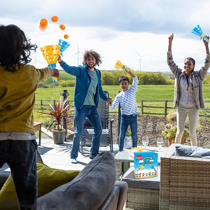 Pop-Pass-Catch Ball Game Outdoor Toys for Kids Games, Pool Beach Toys for Toddler Boys, Indoor Outdoor Games for Kids Ages 3-5-7 4-8-12 Year Old Boys Girls Teens Adults Family & Friends Yard Party Fun