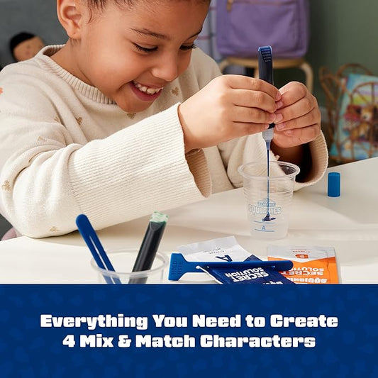 Elmer's Squishies Mix and Match, DIY Squishy Toys, Kids Crafts, Creates 4 Mix and Match Characters, 24 Piece Kit (Pack of 4)