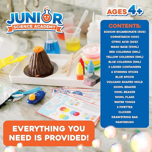 MindWare Junior Science Academy: Bath Time Science – 5 Amazing Beginning Science Experiments for Kids Ages 4 & Up – Boys & Girls Have Fun Learning About Science at Home