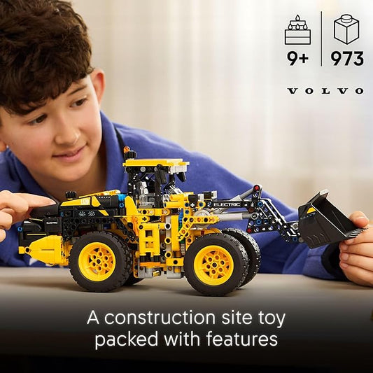LEGO Technic Volvo L120 Electric Wheel Loader Construction Toy - Pretend Play Building Set - Great Birthday Gift for Boys, Girls, and Kids 9+ Who Love Vehicle Playsets - 42209