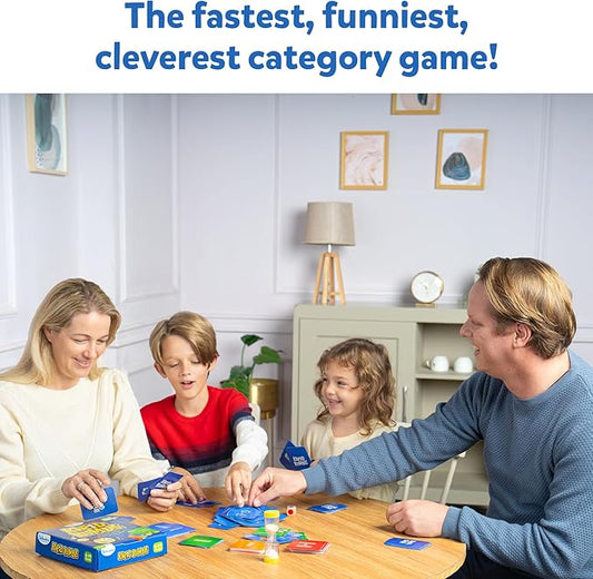 Skillmatics Rapid Rumble - Fast-Paced Board Game for Kids, Teens & Adults, Family Game Night & Educational Toy, Quick-Thinking Card Game, Classroom Valentine’s Day Gift for Ages 6, 7, 8, 9 & Up
