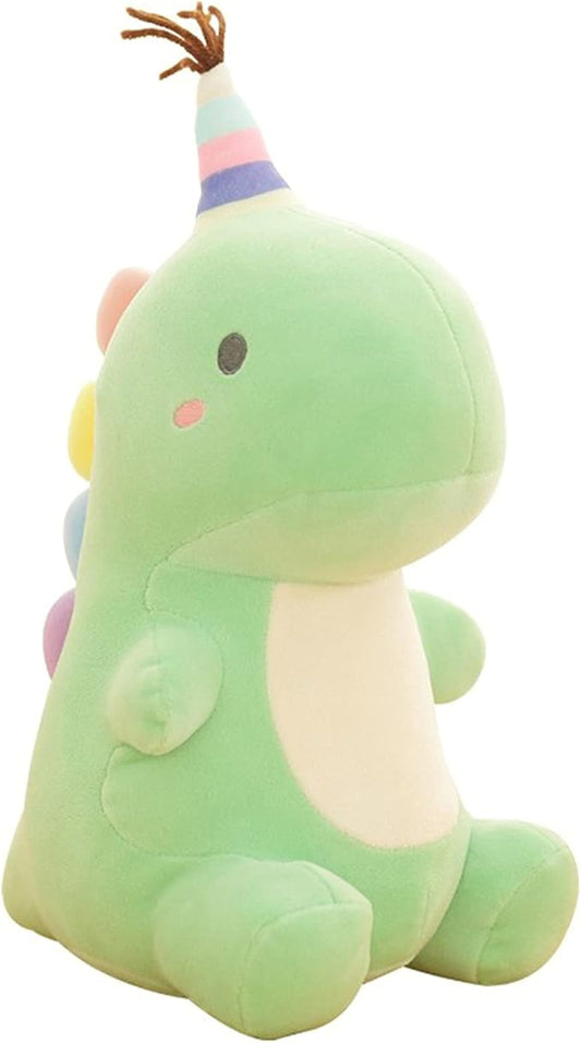 Stuffed Animal Plush Toys, Cute Dinosaur Toy, Soft Dino Plushies for Kids Plush Doll Gifts for Boys Girls (Green, 19.7 Inch)