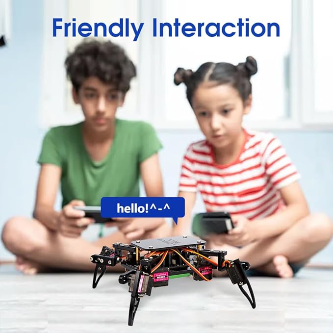 ACEBOTT Science Kits Spider Robot Building Kit STEM Crawling Robot Gifts for Kids Boys Ages 8-12 Girls, Scientific Coding Robotic Technic Creative DIY Toys for Birthday