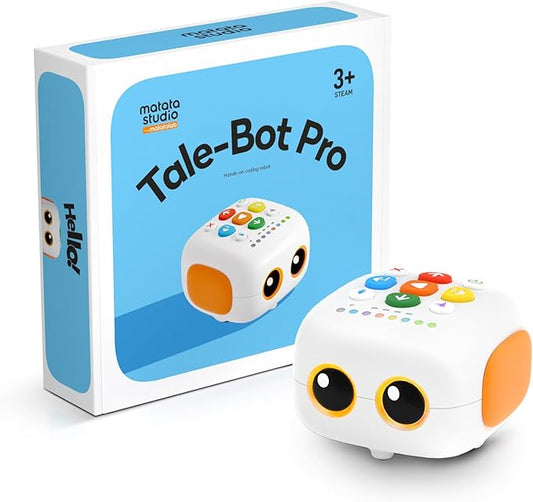 Matatalab TaleBot Pro Coding Robot kit for Kids Ages 3-5, Educational Learning Toys, STEM Interactive Robotics, Screen-Free Toys for Toddlers to Learn Early Programming to Homeschool & Classroom Pre-K