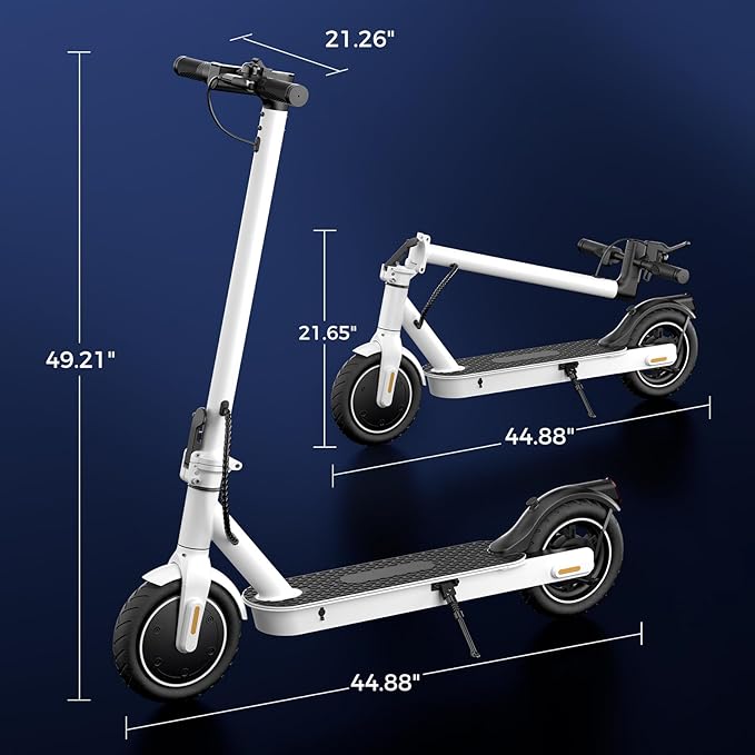 Electric Scooters - Electric Scooter for Kids, 500W/1000W/1500W Motor, 18/25/28 MPH Top Speed, 8.5'' /9.3'' /10'' Tires, 21/28 Miles Long Range, Portable E Scooter for Adults and Teens