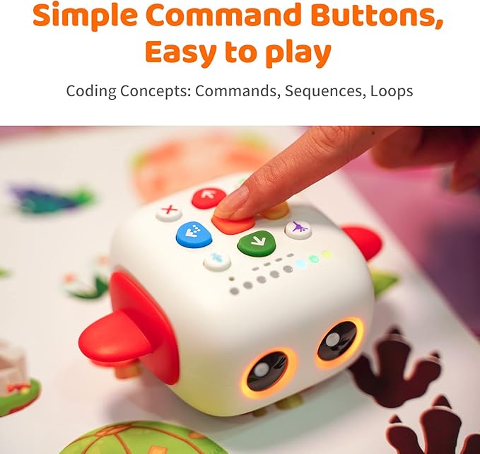 Matatalab TaleBot Pro Coding Robot kit for Kids Ages 3-5, Educational Learning Toys, STEM Interactive Robotics, Screen-Free Toys for Toddlers to Learn Early Programming to Homeschool & Classroom Pre-K