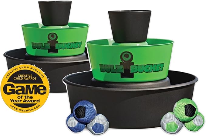 Game by Water Sports - Beach, Tailgate, Camping, Yard, and Pool Games- Indoor/ Outdoor Kids Toys - Pool Accessories Perfect for Family Game Night (Green/Black)
