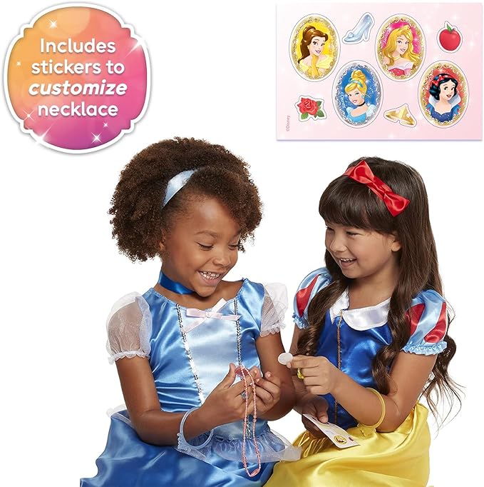 Disney Princess Dress Up Trunk Deluxe 21 Piece Officially Licensed [Amazon Exclusive]