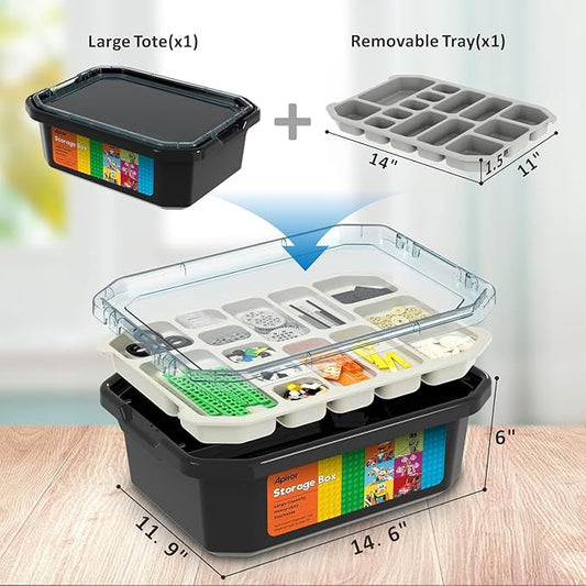 STEM Robotics Kits, Educational Toy Science Kits with Storage Box, App RC Toys Coding Robots for Kids 8 9 10 11 12 Years Old