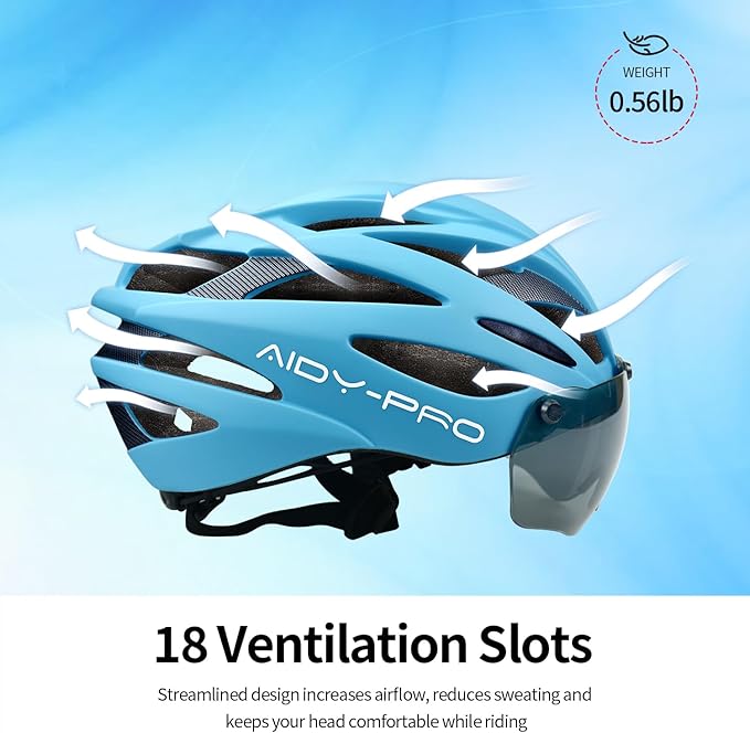 Kids Bike Helmet Boys Bike Helmet with Goggles, Adjustable Youth Bikes Helmets, Bicycle Cycling Roller Skating Skateboard Helmet for Boys Girls