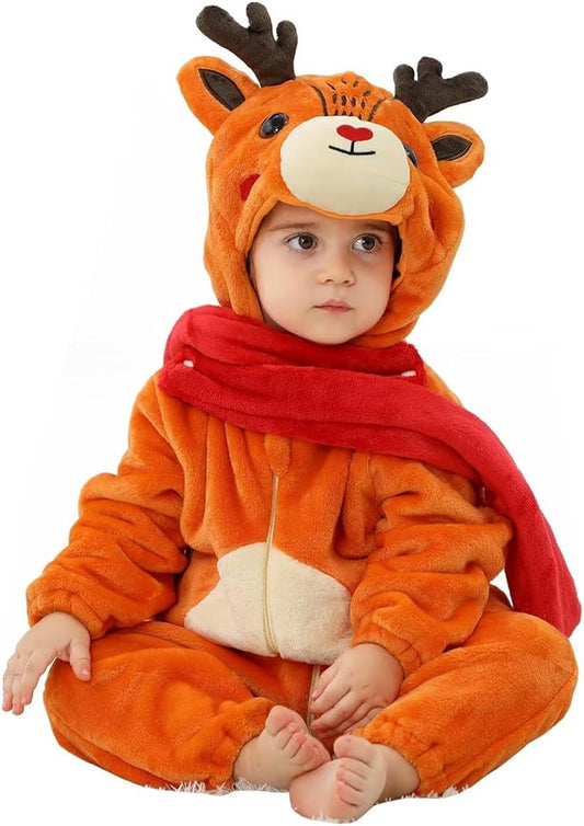 Baby Animal Costumes Unisex Toddler Outfit Halloween Dress Up Romper