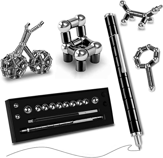 Magnetic Fidget Toy Pen - Decompression Gift for Teenage Boys & Kids, Ages 8-12