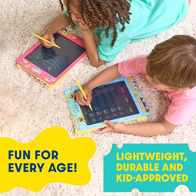 Spongebob LCD Doodle Writing Tablet (Lagoon Blue)