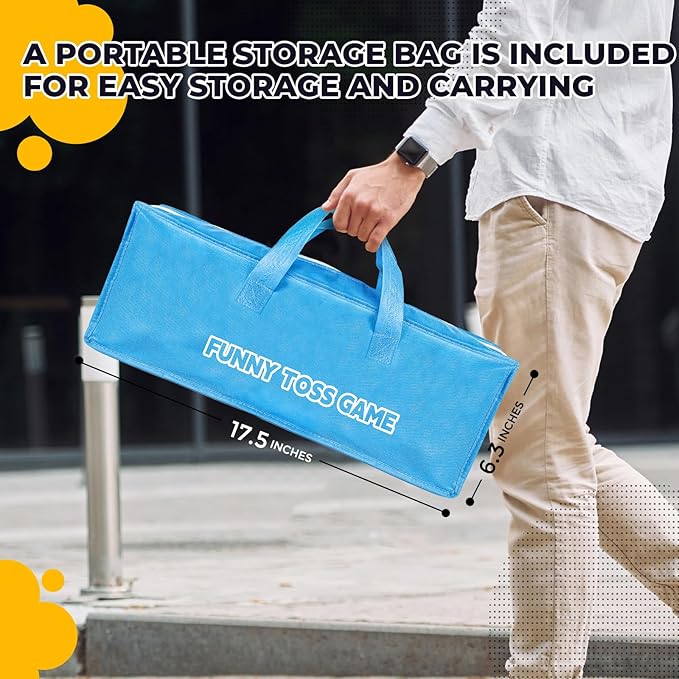 Bean Bag Toss Game for Kids Outdoor Activities, Cornhole Games for 3 4 5 6 7 8 Years Old Boys Girls, Fun Outside Toys for Family Party Games, Ideal Birthday for Ages 4-8 Toddlers