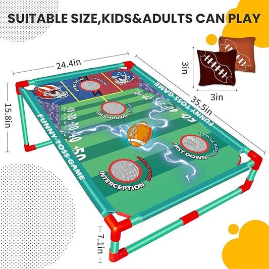 Bean Bag Toss Game for Kids,Outdoor Game for Kids,Family Party Game Birthday Christmas Outdoor Activities
