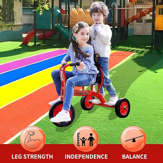 Kids Tricycle for Preschool Playground, Daycare Toddler Trike, Toddler Bikes for Riders Ages 2+, Outdoor Playground Equipment Tricycles