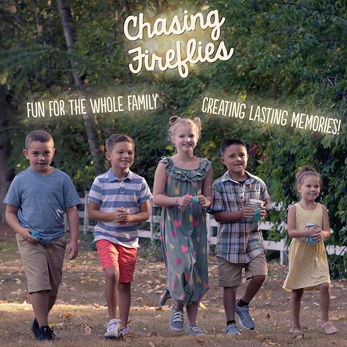 Toysmith Chasing Fireflies Kids Game - The Game of Shine & Seek - Interactive Games for Kids - Indoor & Outdoor Game - for Ages 3+, Blue,Green