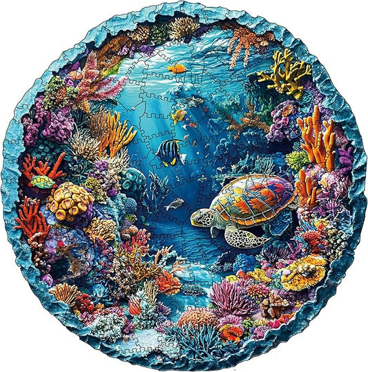 Wooden Puzzles for Adults, Wood Puzzles 200 Pieces, Irregular Animal Shaped Unique Wooden Jigsaw Puzzles, Creative Ghristmas Gift for Teenagers and Adults