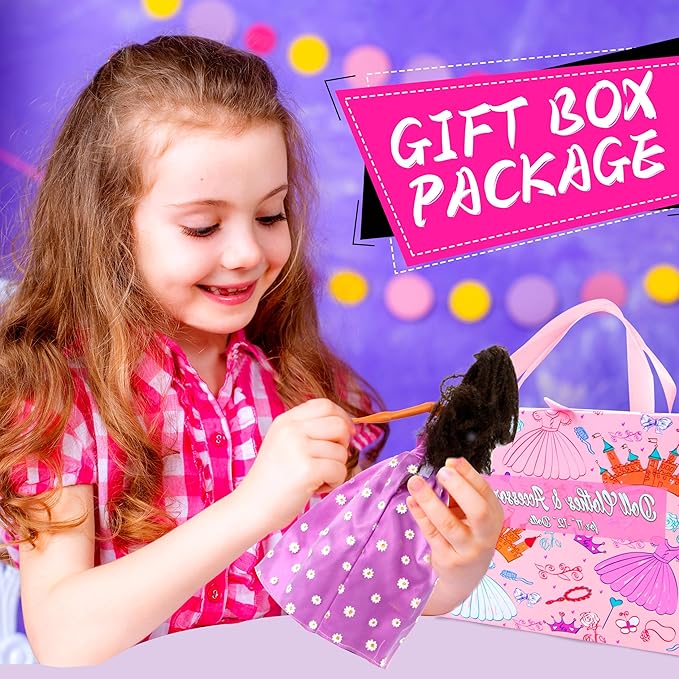 71 Pcs Doll Clothes and Accessories, 5 Wedding Gowns 9 Fashion Dresses 3 Tops 3 Pants 3 Bikini Swimsuits 20 Shoes for 11.5 inch Doll Christmas Stocking Stuffers Girls Gift Age 5-7 8-10