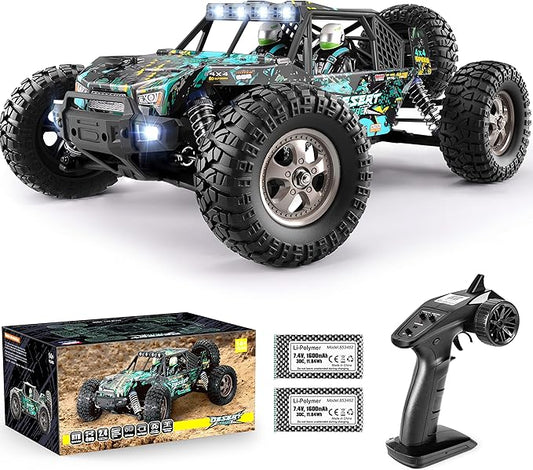 2995 Remote Control Truck 1:12 Scale RC Buggy 550 Motor Upgrade Version 42KM/H High Speed RC Cars, Electric Powered 4X4 Off-Road RC Trucks RTR Ideal Hobby for Kids& Adults 40+ Min Play